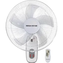 Ventilador de Parede com Controle Mega Star FAN1822P 18" - Branco