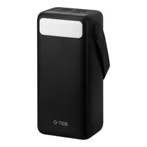 Carregador Portátil G-Tide Poweroasis - 40000MAH - LED - 2XUSB/Tipo C - Preto