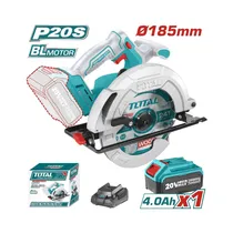 Sierra Circular Inalámbrica Total TSLI18511 20V 185MM 220V