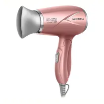 Secador de Cabelo Mondial SC-47-GR - 1200W - Dobrável - Bivolt - Golden Rose