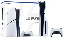 Console Sony Playstation 5 Slim CFI-2015 Disk 1TB SSD - Black/White (Caixa Feia)