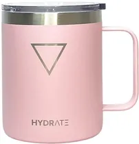 Caneca Hydrate Café Rosa Pastel 355ML