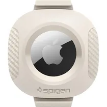 Estojo Protetor Spigen AHP03106 para Colar de Airtag - Bege