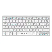 Teclado FTX FTXB1000 Ultra Slim Sem Fio Espanhol - Cinza