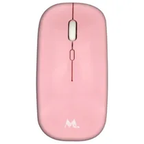 Mouse Mtek Wireless MW-4W350 2.4GHZ USB - Rosa