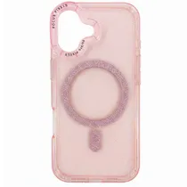 Capa Cisen Magnético para iPhone 17 - Pink Transparent