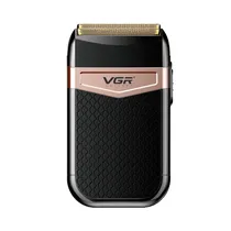 Barbeador Eletrico VGR Voyager V-331 Shaver / 600MAH / Recarregavel - Preto