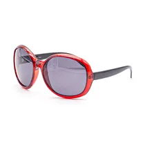 Óculos de Sol Feminino Visard VS1212-C1 - Vermelho/Preto