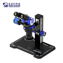 Microscopio Trinocular SE7045-TGSD Azul/Preto Mechanic  Microscopio...