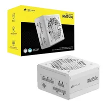 Fonte 750W Corsair RM750E Low Noise Full-Mod *G CP-9020292-Na White