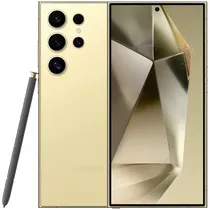 Celular Samsung Galaxy S24 Ultra SM-S928B NFC Dual Sim de 256GB/12GB Ram de 6.8" 200+50+12+10MP/12MP - Titanium Yellow