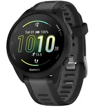 Garmin Reloj GPS Forerunner 165 Basic 010-02863-20 42MM Black/Silver Gray