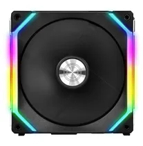 Cooler Fan de Gabinete Lian Li Uni Fan Wireless 120 12SL1W1B, PWM 4-Pinos, 120MM, com L-Wireless Controller, Preto