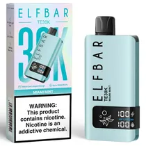 Elfbar Vaper Desechable TE30000 30000PUFFS Miami Mint