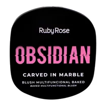 Blush Obsidian Carved In Marble Ruby Rose