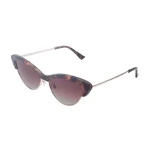 Óculos de Sol Feminino Daniel Klein DK4304 C2 - Animal Print e Dourado