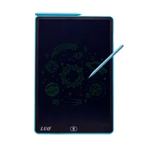 Tablet de Escrita LCD, Luo 16 Polegadas Digital Gráfico Eletrônico Portátil Placa de Desenho Manuscrito Pad para Crianças Adultos Casa Escola Escritório (AZUL-16") LU-A62