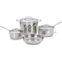 Jogo de Panelas Cuisinart Inox 7 Pecas