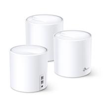 Roteador Wireless TP-Link Deco X60 AX5400 - 4804/574MBPS - Dual-Band - 3 Unidades - Branco