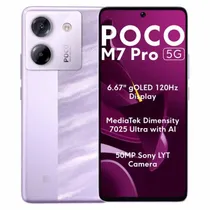 Celular Xiaomi Poco M7 Pro 5G 256GB / 12GB Ram / Dual Sim / Tela 6.67 / 50MP - Roxo (Global)