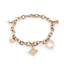 Pulseira Feminina Freelook FRJ.3.3012-3 de Aco Inoxidavel - Dourado