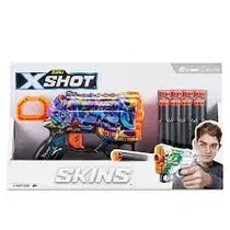 Zuru Pistola X-Shot Skins Menace Plastico 8+ Años Multicolor