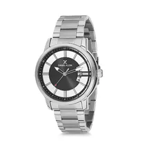 Relógio Analógico Masculino Daniel Klein Premium DK12108-4 - Prata e Preto