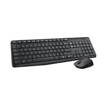 Kit Teclado + Mouse Inalambrico Logitech MK235 Negro