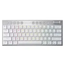 Teclado Gamer Redragon K632W-RGB Horus Mini com Fio - Branco