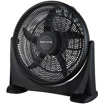 Ventilador de Piso Megastar FAN2020B 20" 5 Pas 120 Watts 220 - 240 V ~ 50/60 HZ - Preto