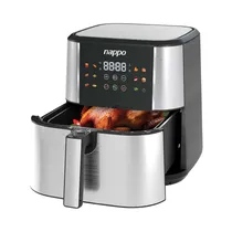 Freidora Air Fryer Nappo Digital NEF-250 2100W 10L 220V Plata - Negro