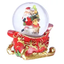 Bola Natalina Trenó com Papai Noel