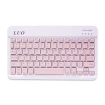 Teclado Mini Magnetico Luo LU-BT030 Pro Slim Bluetooth 10" - Rosa