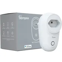 Plugue Inteligente de 1 Soquete Sonoff S26R2TPN-BR Wi-Fi 220V - Branco (Padrão BR)