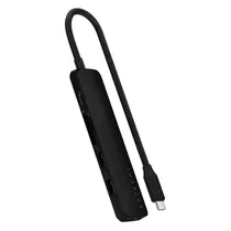 Adaptador Hub USB Satechi ST-P6SK 6 Em 1 - Preto