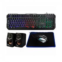 Teclado USB Satellite GK-41 Gamer Kit 4X1 Portugues