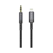Cable de Audio Digital Devia Ipure Series EC619 Lightning A 3.5 MM 1 Metro Negro