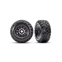 Roda Traxxas Maxx Slash Black Wheels 17MM L&R 10272