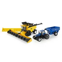 New Holland 1/64 Harvest CR8.90 Combine Tracks Tractor Grain 13996