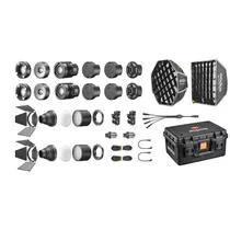 Kit Luz LED de Vídeo Godox MS60BI Bi-Color