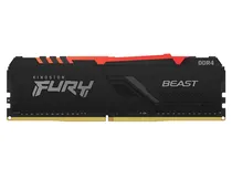 Memória Ram Kingston Beast Fury 8GB / DDR4 / 2666MHZ - Preto (KF426C16BBA/8)