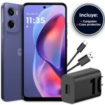 Smartphone Motorola Moto E15 XT2523-8 Dual Sim 2GB+64GB 6.7? - Roxo