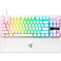 Teclado Mecânico Razer Huntsman V3 Pro TKL RGB Inglês - Branco (RZ03-04981700-R3M1)