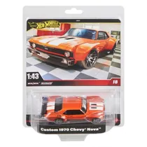 Car Hot Wheels 1/43 Premium Custom 1970 Chevy Nova HWG43 21541