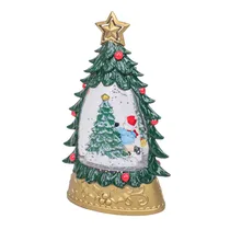 Lanterna Decorativa de Natal com Luz LED