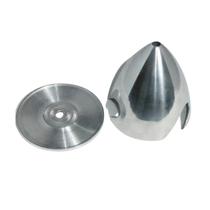 Spinner 3 Blade 4" Aluminum SP3B101