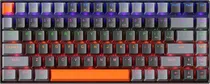 Teclado Gaming Machenike K500A-B84 (Inglês com Fio) Switch Brown