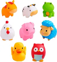 Brinquedo Lança Água para Banho Farm Munchkin - (8 Peças)