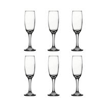 Set de Copas para Champan Pasabahce Imperial 44704 210ML 6 Piezas