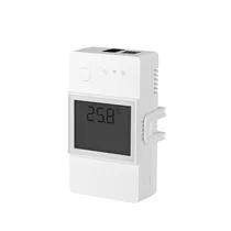 Interruptor Inteligente Sonoff THR316D Wifi com Monitoramento de Temperatura, Compatível com Alexa e Google Assistant (com DS18B20)